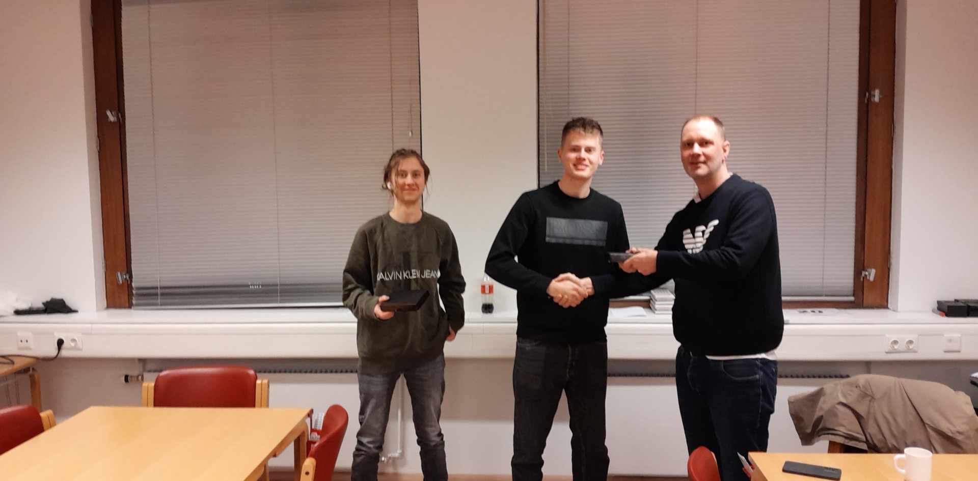 Alex og Hilmar úr MS - framhaldsskólameistarar 2023